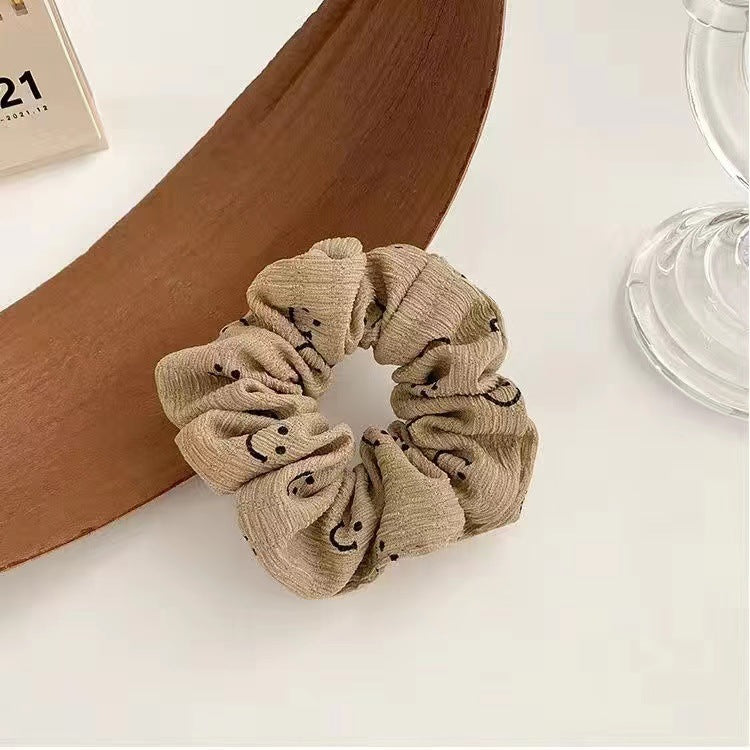 Wholesale Autumn and Winter milk brown Women's New Simple Head Rope Sweet Hair Accessories